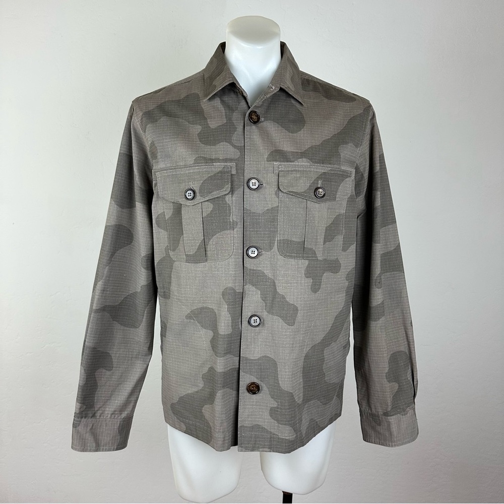 Eleventy Special Collection Camouflage Field Jacket